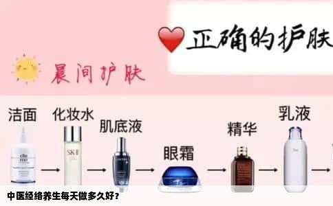 中医经络养生每天做多久好？