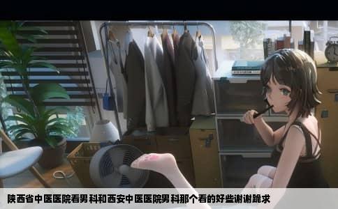 陕西省中医医院看男科和西安中医医院男科那个看的好些谢谢跪求