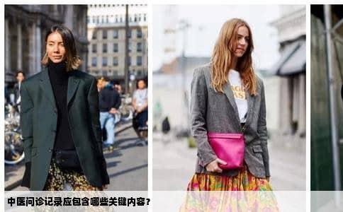 中医问诊记录应包含哪些关键内容？