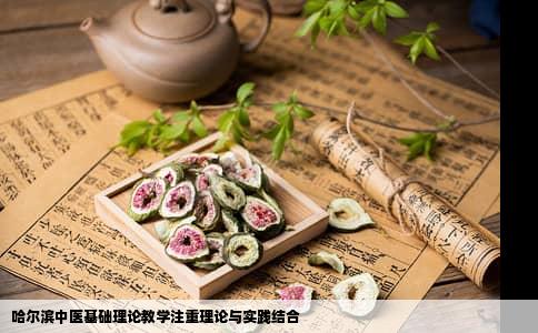 哈尔滨中医基础理论教学注重理论与实践结合