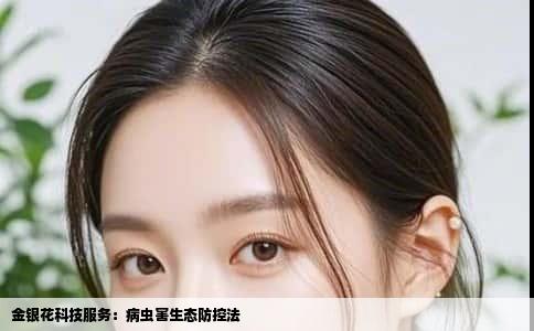 金银花科技服务：病虫害生态防控法