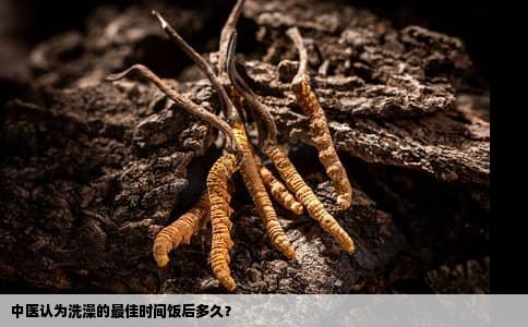 中医认为洗澡的最佳时间饭后多久？