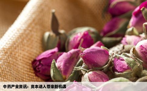 中药产业资讯：资本进入带来新机遇