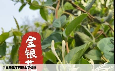 中医养生学有博士学位吗