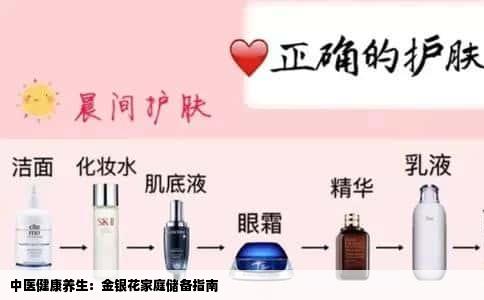 中医健康养生：金银花家庭储备指南