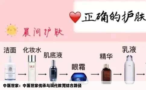 中医世家：中医世家传承与现代教育结合路径