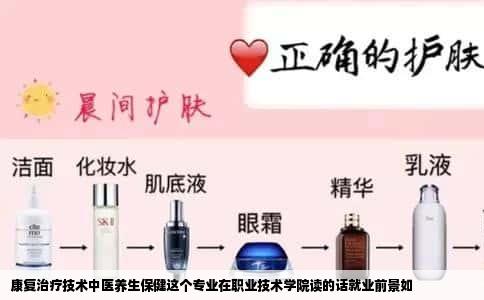 康复治疗技术中医养生保健这个专业在职业技术学院读的话就业前景如